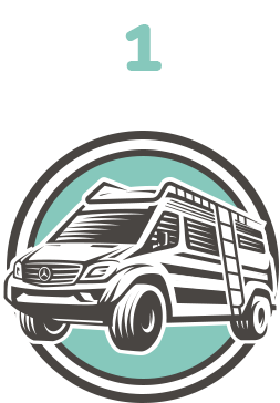 1 - choose your Roadventures van