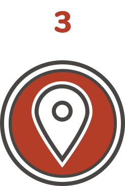 3 - Choose Roadventures pickup location
