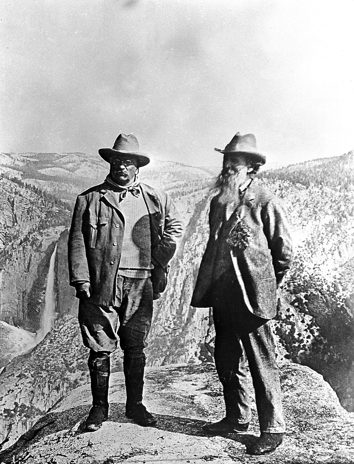 L0002109 Theodore Roosevelt with John Muir President Theodore Roosevelt and Naturalist John Muir