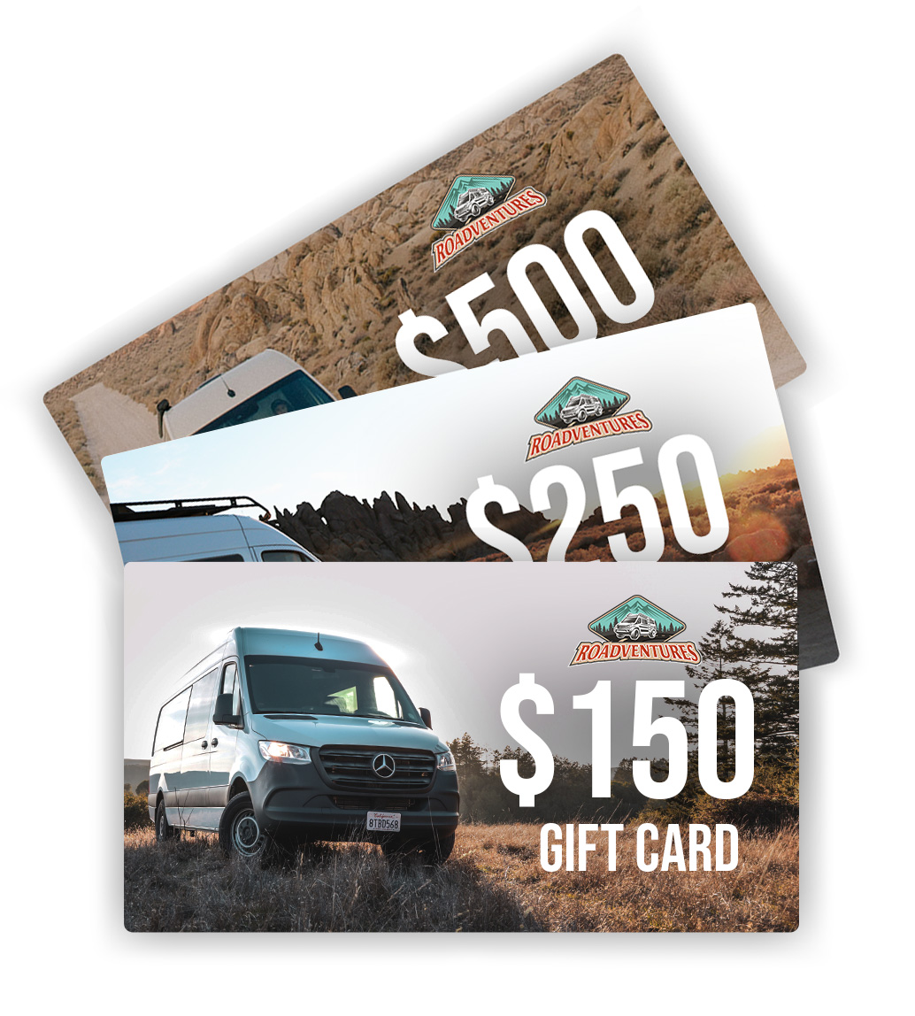 Roadventures Gift Cards